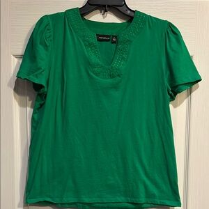 Rafaella Vibrant Green Blouse